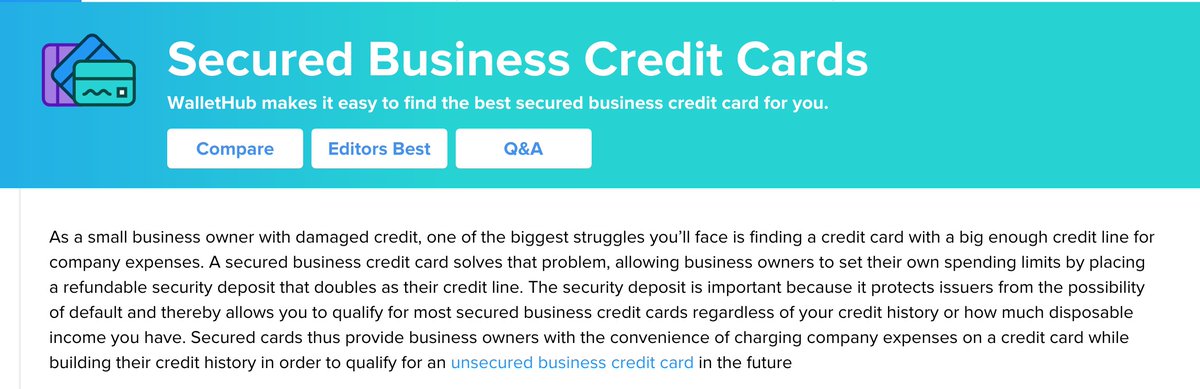 UR_RobinsSchool's tweet photo. Our Tom Arnold is a featured expert in @wallethub's article on business credit cards. @urichmond @URNews2Use https://t.co/ivrLV8r10W https://t.co/jT4HcGaSNo