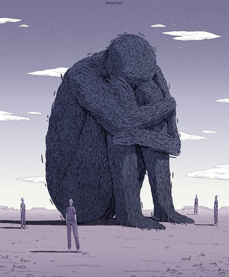 TheArtidote's tweet photo. You have no idea how strong you are until you have to be. Do not allow your story to chain you. Or your pain to chain you. Own your story. Own your pain. Heal from it. And learn to live and love past it. —@najwazebian #NoteToSelf 

artwork by Ben Bauchau https://t.co/GHeiHssj41