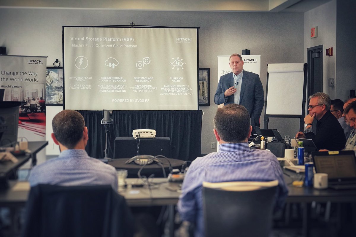 atan_work's tweet photo. @bob_oheir presenting Hitachi Storage Platforms direction @TechFieldDay @HitachiVantara #DataCenterNext #TFDx https://t.co/8GYhrzVe0K