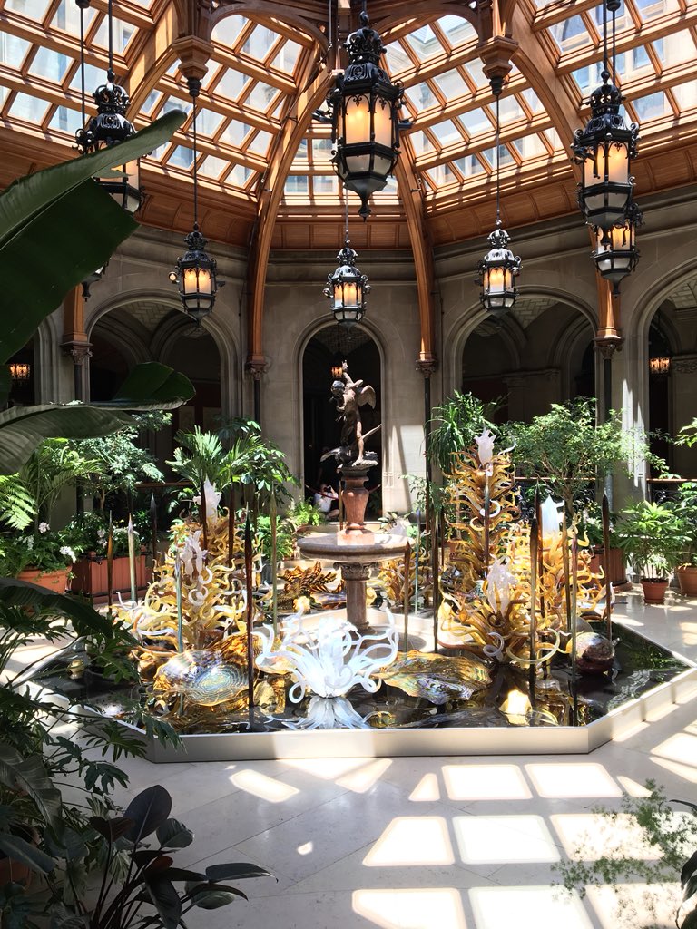 CityAggie's tweet photo. Day 2 Tours at #RegionV #NAAE Conference! Afternoon Tour - @BiltmoreEstate House Tour! #TaylorFFA #vcscte https://t.co/4vBkco7Mz5