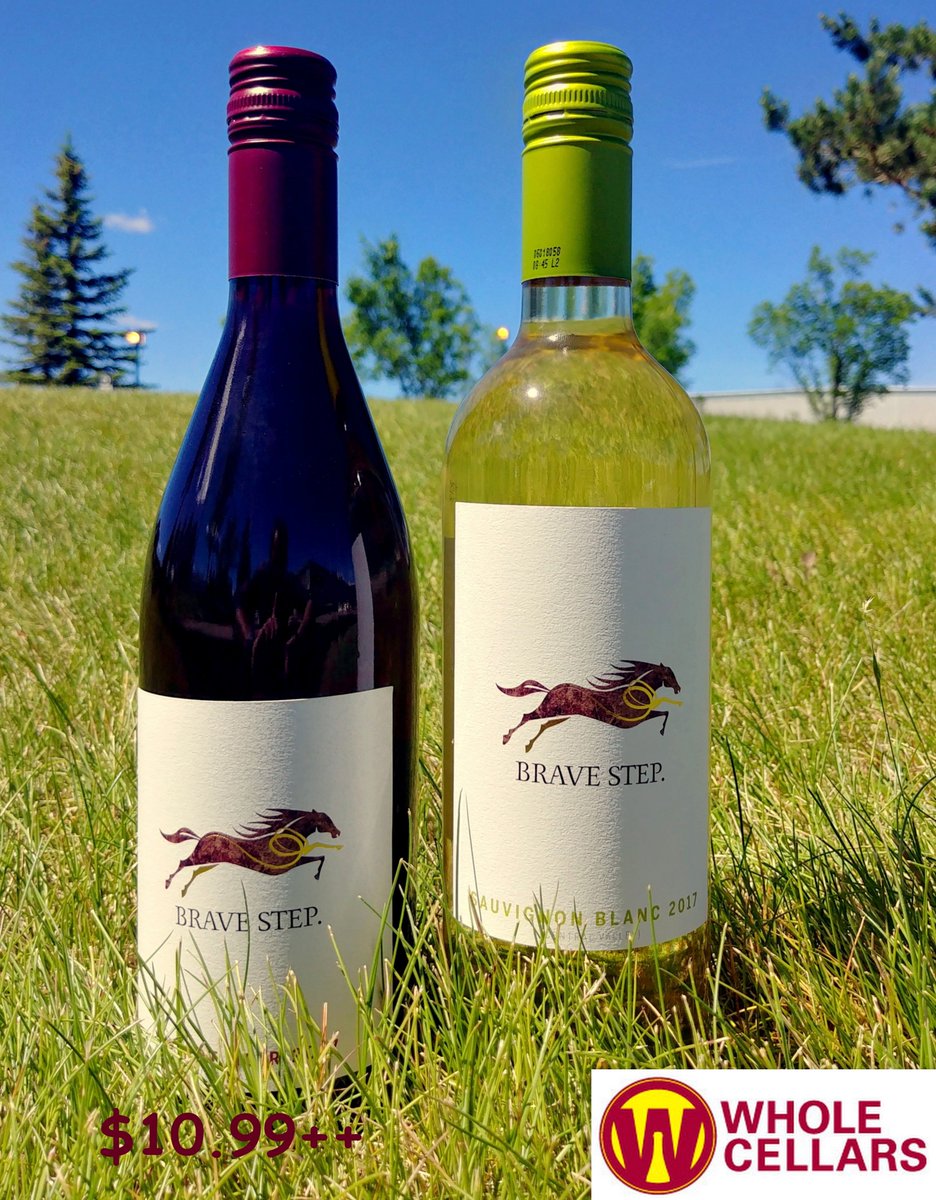 Hurry up and enjoy the taste of Chile in form of Brave Step wines by  <a href="/RenWine/">Renaissance Wine</a> available at <a href="/Wholecellars/">Whole Cellars</a> at a sale price of $10.99++(g.s.t+deposit) only !!
#yyc_liquor_store_drink_responsibly !!