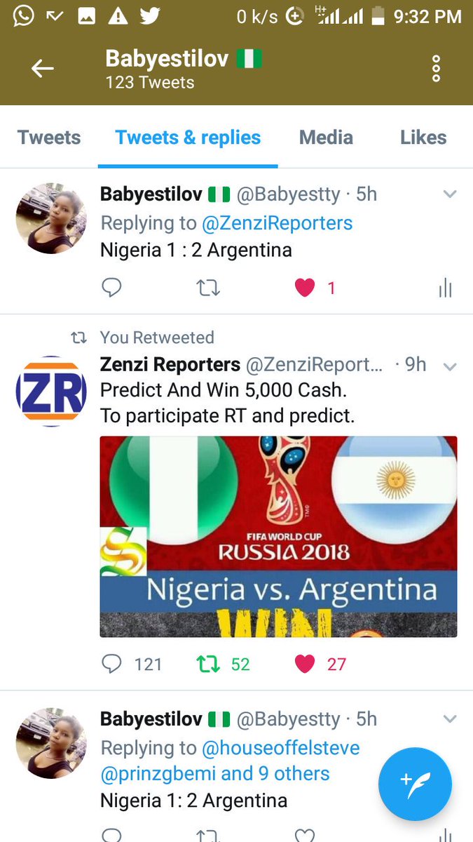 Babyestty's tweet photo. @ZenziReporters I predicted correctly https://t.co/q1XxfAXkkv