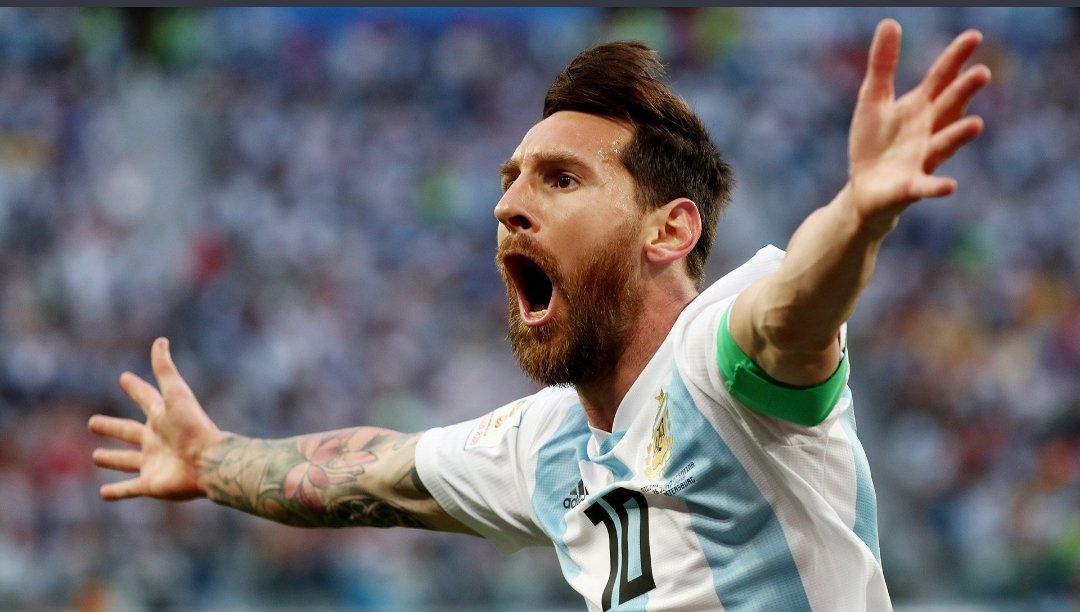 marie__san's tweet photo. Así te quería ver. Sos la ilusión de mi hijo 💙 #vamosmessi #VAMOSARGENTINA https://t.co/YmyendOz7T