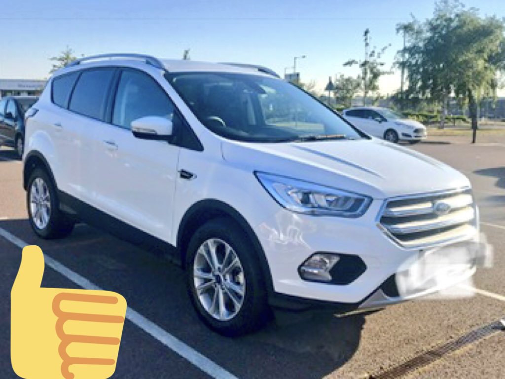 jonwatts31's tweet photo. Picked up our new @Ford #kugatitanium yesterday from Stuart @JohnGroseGroup #diss brilliant customer service as always and the reason it’s our 5th car from him #firstclass https://t.co/MDAOgcDQnT