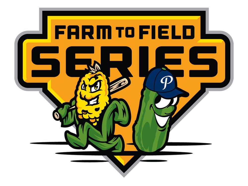 CorvKnights's tweet photo. We are thrilled to introduce the inaugural Farm to Field Series tonight at Goss Stadium, featuring your Knights and @picklesbaseball.
It's Corn vs. Pickle. See Facebook for details. Series on!
#CornVsPickle
#FarmToFieldSeries https://t.co/j4Ht8CTUvR