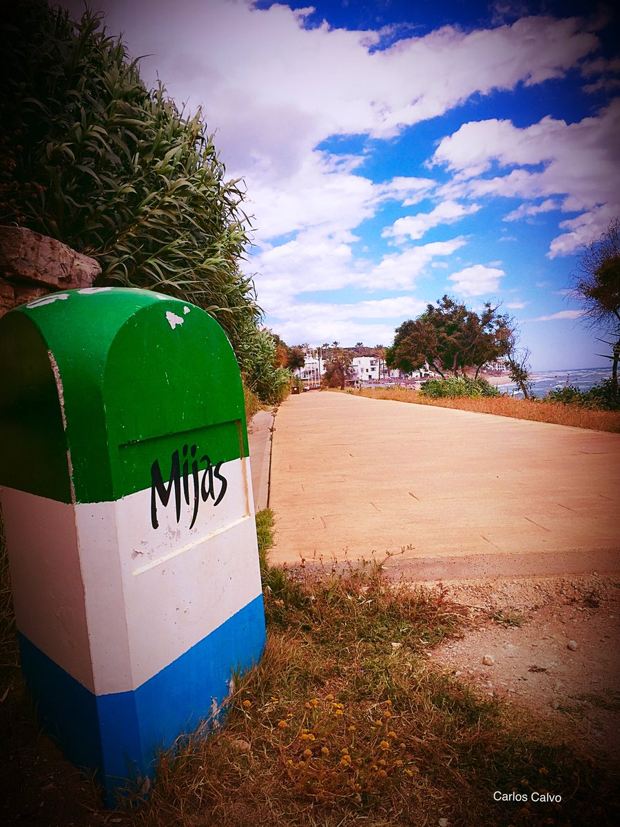 El arranque de la #senda #litoral por el #oeste #mijas #costadelsol