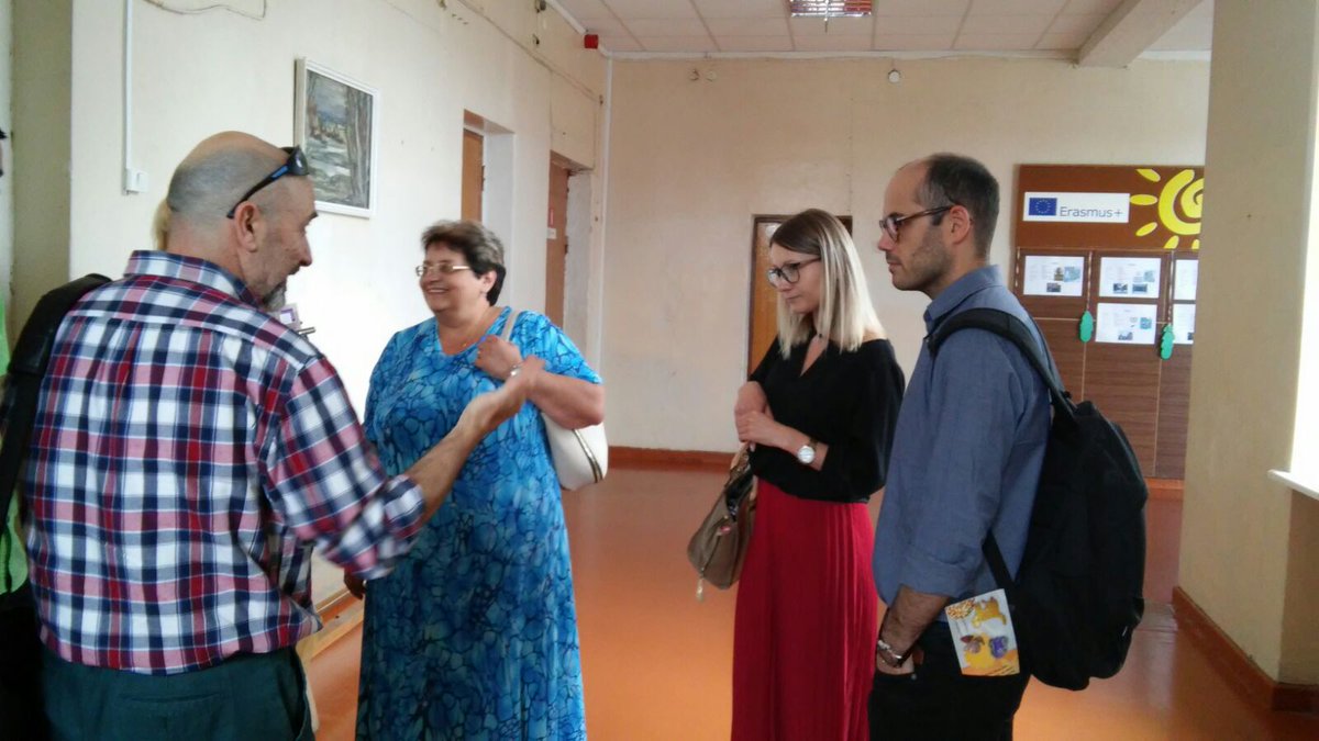 Erasmus_PRINT3D's tweet photo. Conselleria d'Educaciรณ- #CefireCTEM Team has visited also the regular latvian high school "Rigas Sergeja Zoltoka vidusskola". They collaborate with partner #RVNB "Look at me" in @Erasmus_Project. #Inclusion #STEM https://t.co/d7ldcbgQh8