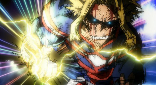ComicBook.com on Twitter: "#MyHeroAcademia shared a cool behind-the-scenes  look at All Might's best scene yet: https://t.co/5ERdlIzOd7  https://t.co/H6TS0rCE0m" / Twitter