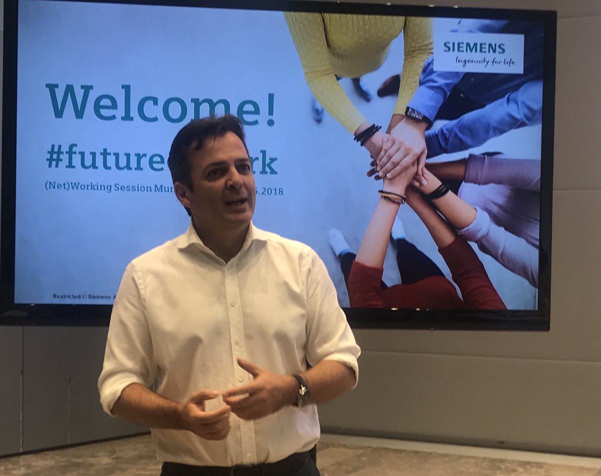 carowid's tweet photo. “The best way to predict the future is to create it.” (Peter Drucker)

What an inspiring and encouraging spirit in our interdisciplinary workshop sessions on developing initiatives for the #FutureOfWork @Siemens the last two days - thanks to my motivated agile-minded colleagues! https://t.co/4KmhNVGgwP