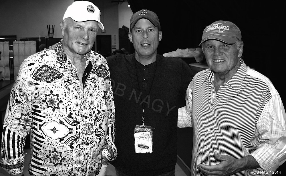 Happy birthday to Bruce Johnston of the Beach Boys. 
Rob Nagy Archives   