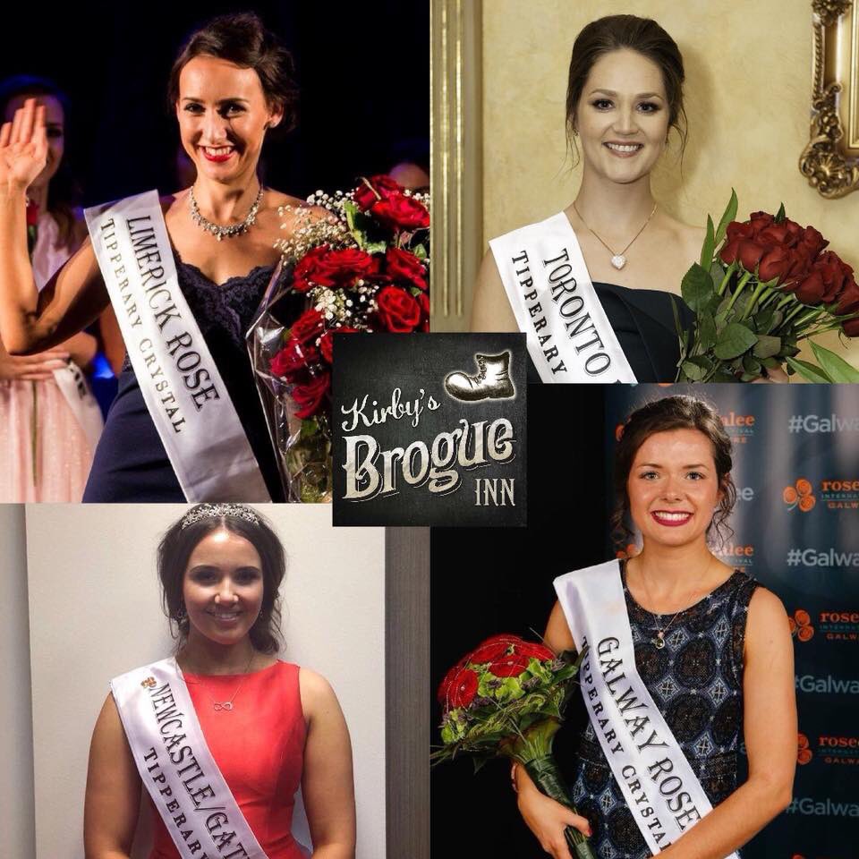 GalwayRose_'s tweet photo. 🌹Exciting News!🌹 #GalwayRose Deirdre has been twinned with Kirby's Brogue Inn for the Rose of Tralee International Festival! Deirdre, her family, and supporters will be joined by #LimerickRose Hazel #TorontoRose Carly&amp; #NewcastleGatesheadRose Ciara 🌹💃 #RoseofTralee https://t.co/h7agFFrPKi