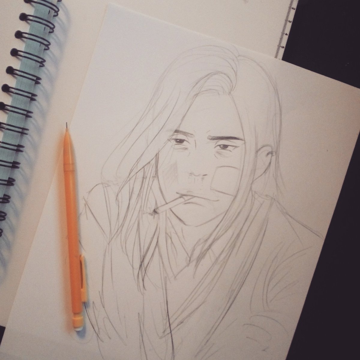 MalikBando1's tweet photo. #Draw #Drawing #Furyo #Ken 🌻 https://t.co/2iQHJ20ln4