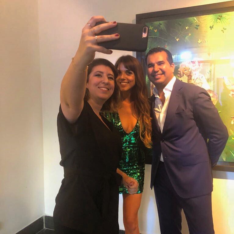 StrateusGroup's tweet photo. Life’s good with Cali and LG Maroc at @LaGalerie38 ! #caliisback 
#sorryforthedamage https://t.co/cQpQrTM2bL
