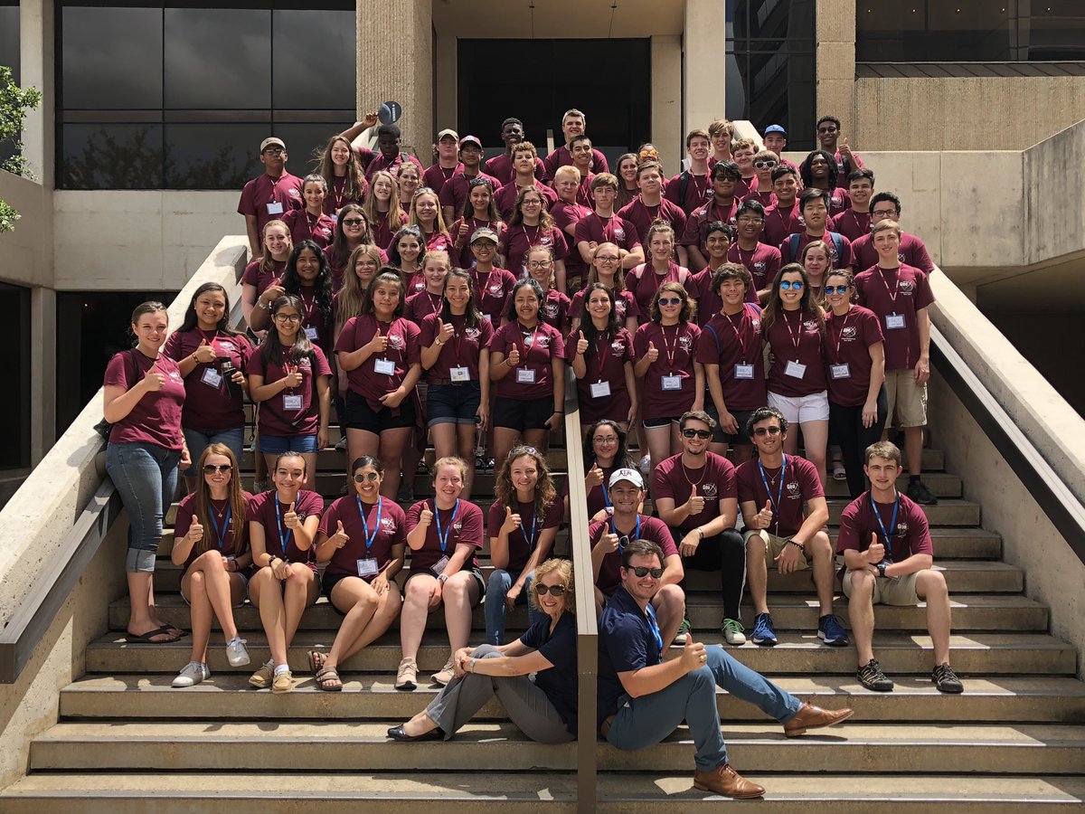 Texas A&M Geosciences (@tamugeosciences) on Twitter photo Geo-X 2018 was a huge success! We had a blast introducing 60 high school students to the geosciences & to <a href="/tamu/">Texas A&M University</a>, & they got to have some awesome experiences - including a research cruise in Galveston Bay!
Learn more: tx.ag/geox #TAMUGeoX #AggieGeoscientists #tamu Geo-X 2018 was a huge success! We had a blast introducing 60 high school students to the geosciences & to <a href="/tamu/">Texas A&M University</a>, & they got to have some awesome experiences - including a research cruise in Galveston Bay!
Learn more: tx.ag/geox #TAMUGeoX #AggieGeoscientists #tamu