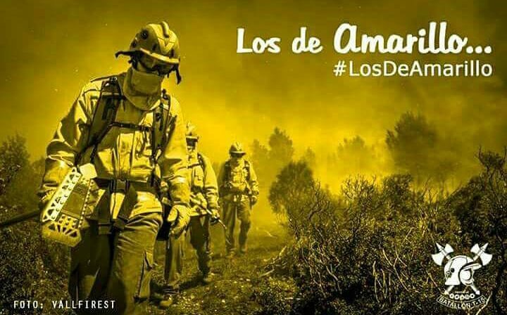 Asc_SONRISAS's tweet photo. Lo saben,
Lo sabemos... 
Los queremos #LosdeAmarillo 💛#bomberosamarillos 🚒💛
#BomberosForestales
@brif_iglesuela @Plan_INFOCA @forestalucho @UBE_bombers @ForestryNews @AgtesForestales https://t.co/yS09wKRpUJ