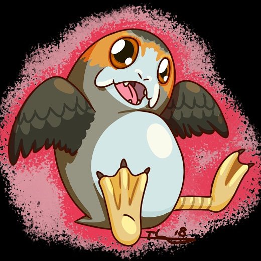 porgytheporg's tweet photo. Hooman had some art commissioned of me by a lovely artist at #confuzzled.
I love it ๐๐๐
Art by PHP artz
#porg #porgs #art #arenticute #starwars #tlj https://t.co/pBUqfYJpiG