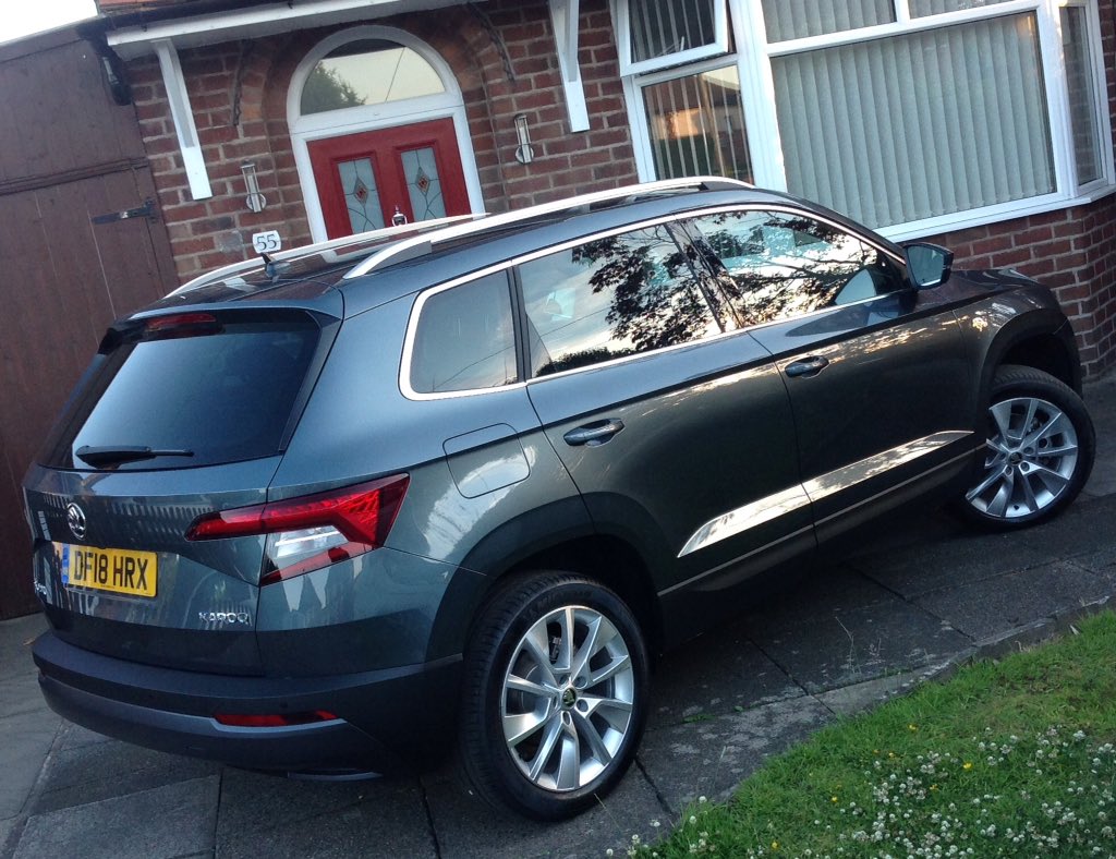 ShellB's tweet photo. Whoop whoop she's arrived, not driven her yet but I love her #18plate #familycar #littlebeauty https://t.co/5BBapxjs7V