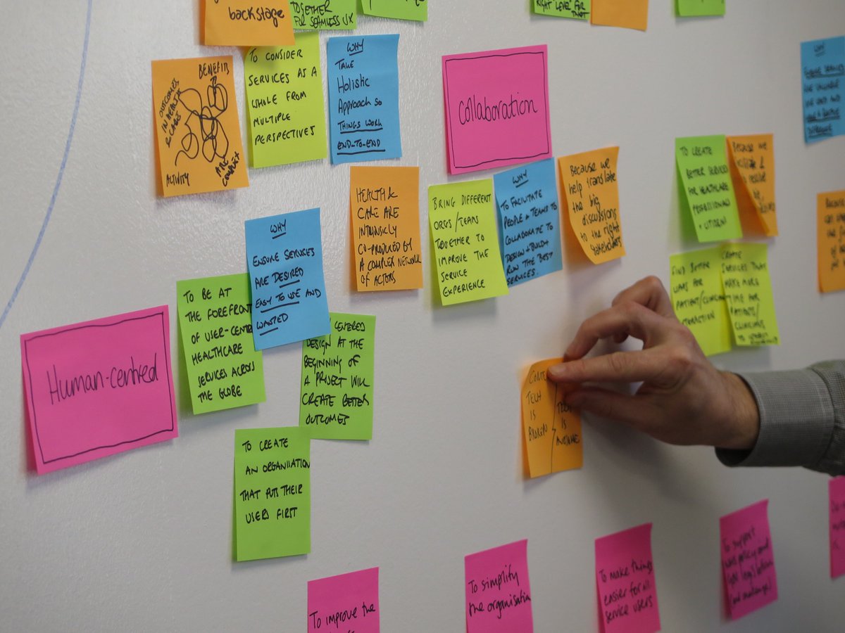 teropsv's tweet photo. Before we got stuck in with the #VMOST, we started with 'Why'. We wanted to define our purpose, before discussing the 'what' and 'how', as so brilliantly described by Simon Sinek: https://t.co/DALJHgm3Pa #servicedesign #startwithwhy #nhsdigital https://t.co/Si01GnGRM8