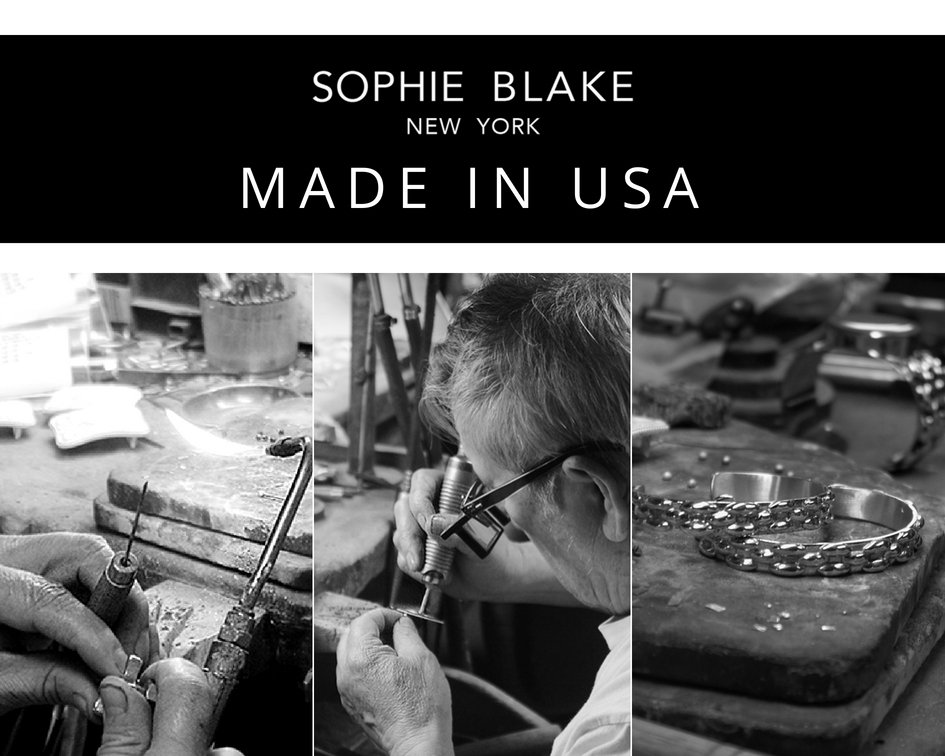 SophieBlakeNY's tweet photo. #SophieBlakeNY celebrates #July4th with #style because we're #MadeinUSA ! Read #OnTheBlog #SBJournal Issue 5 learn about our #ecofriendly practices & our contribution to domestic made goods #SophieBlake #Blog #Jewelry #HolidaySale #IndependenceDay https://t.co/usW9niKFFE https://t.co/xW2dg47wRe