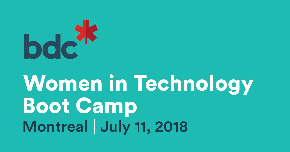 BDC_Capital's tweet photo. These orgs support women tech entrepreneurs and they'll be at @BDC_Capital's #WITBootCamp to explain how they can help: @BuildersVC, @communitech's #fiercefounders, @HighlineBETA, @raisecollective and @RyersonDMZ. Apply now to meet them. https://t.co/4jShhA5YDD https://t.co/Ih6Y5DVOjj