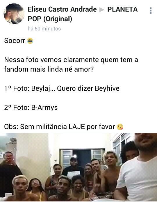 abeylha's tweet photo. como levar uma fanbase dessa a sério? NOJO!!!! https://t.co/GufKGOgrsw