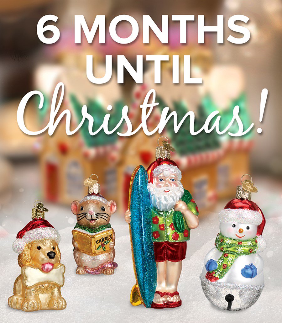 June 25th 2022 Christmas 6 Months Old World Christmas On Twitter: "Leon Day Marks June 25Th, (Yesterday), As 6  Months Away From Christmas! Leon Is Noel Spelled Backward And Is A Day  Shoppers And/Or Crafters Plan Their Gifts