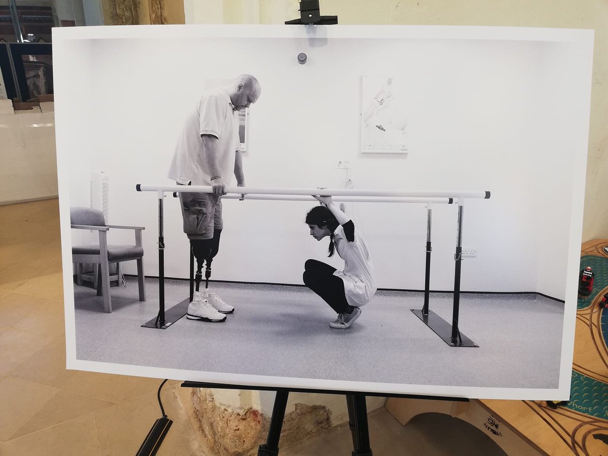 Great to see Natalie from Opcare part of @AbilMattersGrp in the East of England featuring in the #nhs70 photography exhibition @ColchesterNHSFT @IESCCG #prosthetics