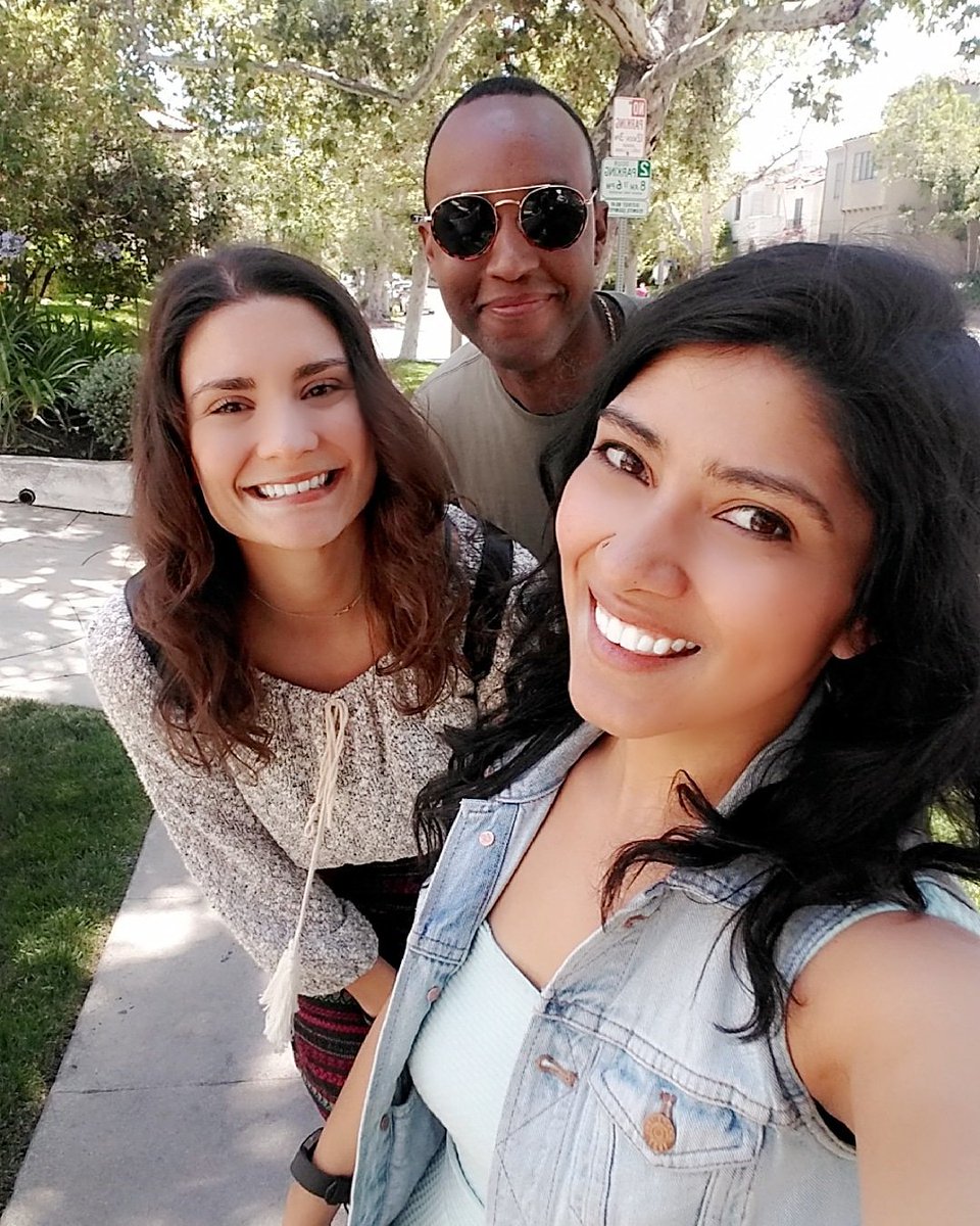 ChhayaNene's tweet photo. Nothing better than working with #friends. #teamreliable #thereliables @Tatyfig #DavinCollins #desi #indian #cali #Losangeles #browngirlmagic💋 #brazilian #beautiful #love #woc #selfie #actors https://t.co/REFlVDi6hX