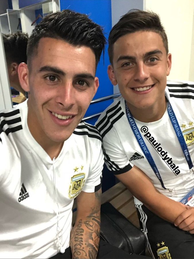 Dybala21_Noe's tweet photo. Pavon y Dybala. https://t.co/IX5Q2v9qhh