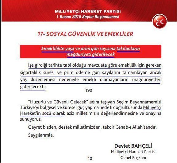 #EmeklilikteYaşaTakılanların
<a href="/RT_Erdogan/">rt_erdogan</a> <a href="/dbdevletbahceli/">Devlet Bahçeli</a> @arzuerdemDB 
Bu is onur meselesidir.Sn.Bahceli bu işi bitirecek tır.