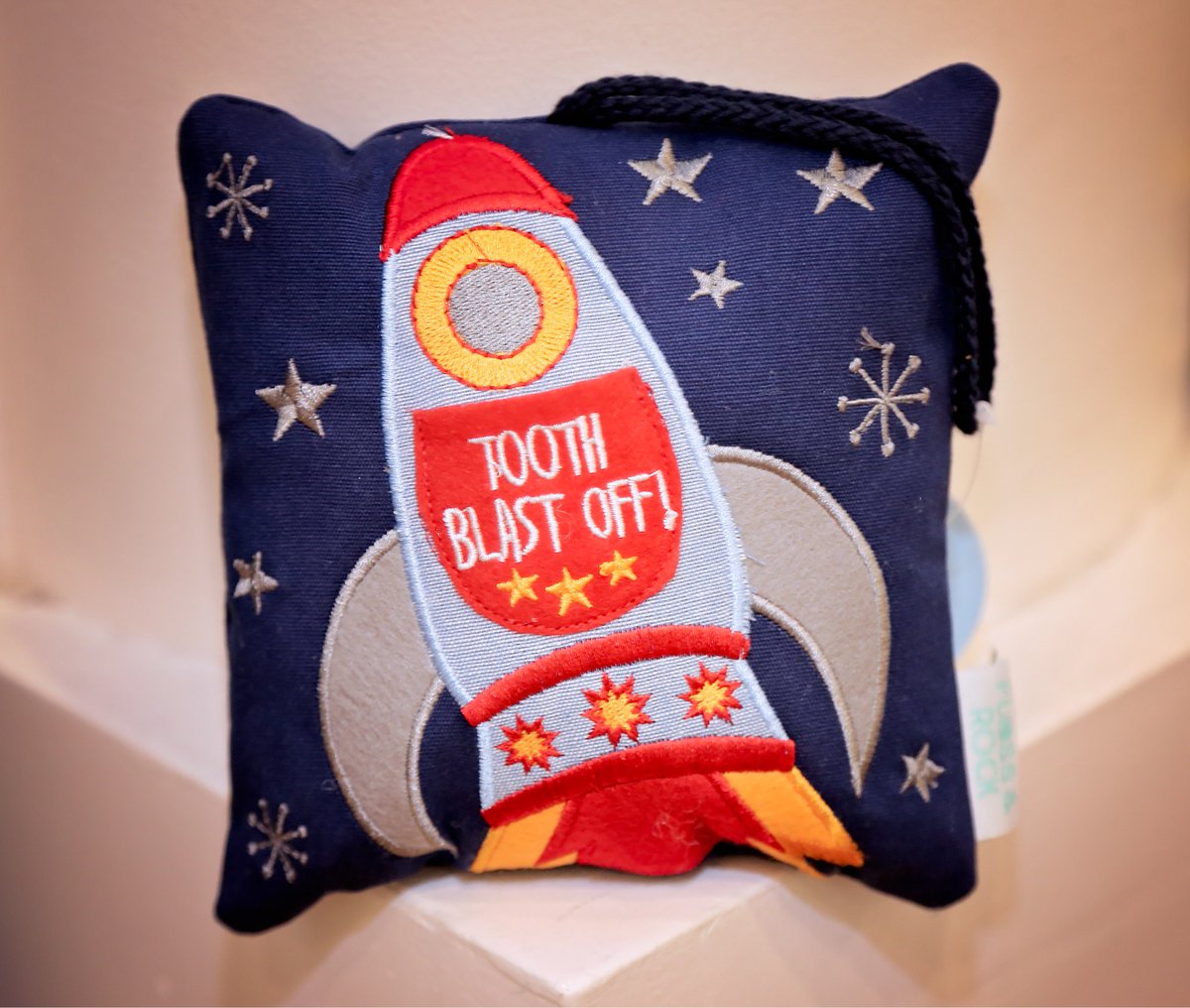 GiggleMoon1's tweet photo. Lost your First Tooth!! Let it Blast off to the Tooth Fairy #toothfairypillow #toothfairyiscoming #toothfairytime #gigglemoonnaples #gigglemoon https://t.co/ROiiO1MTx1