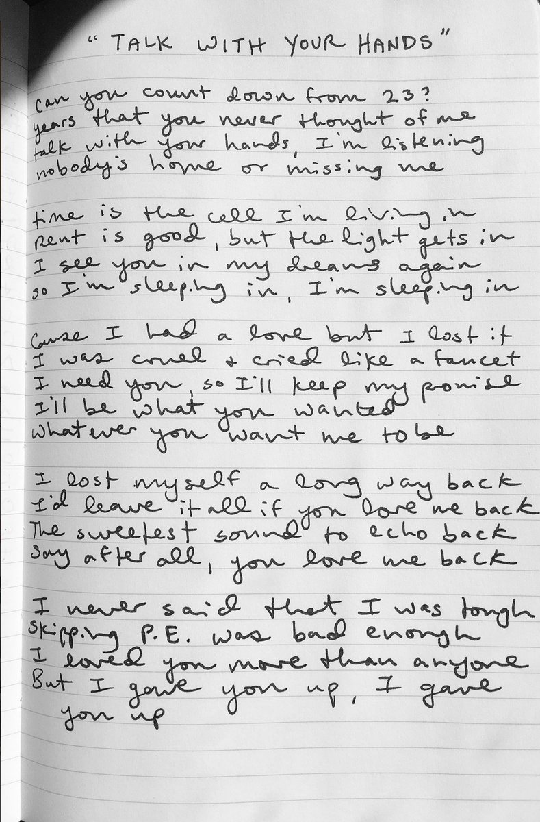 One of our all-time favorite @BadBadHats songs in lyric-form!

Listen to it here: youtube.com/watch?v=Z_Yxh0…