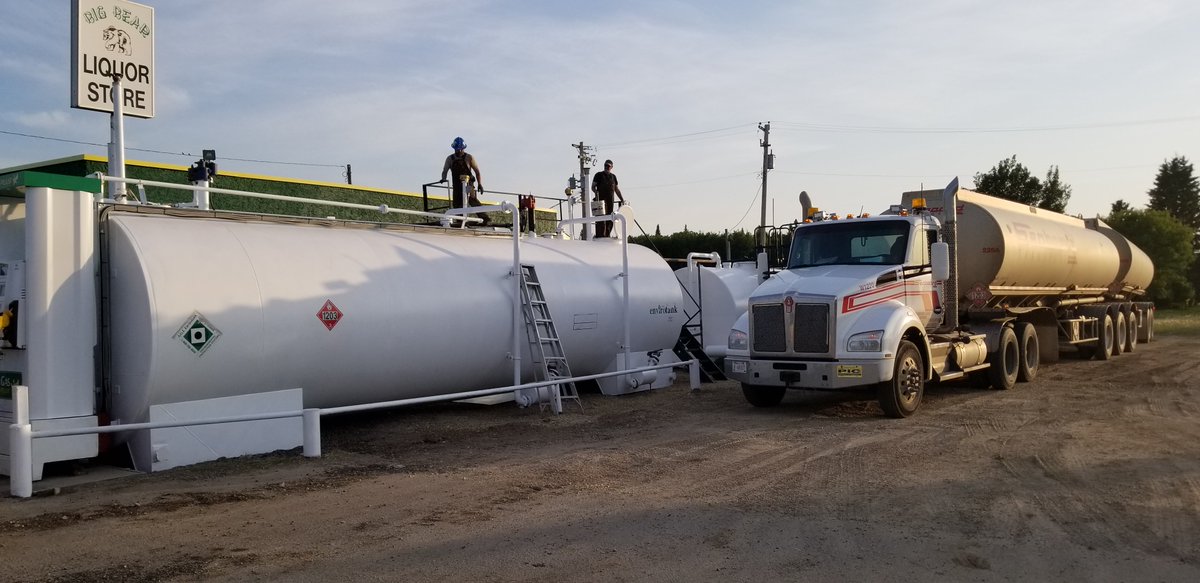 MonstrElectric's tweet photo. From NoGas To FasGas.  After the initial electrical contractor flaked on the project, Monster Electric helps bring the only gas station in Fort Assiniboine back to life. Keep burning those dinosaur bones!  #Yeg #FasGas #EmergencyServiceCalls https://t.co/GSqtwNxiYZ