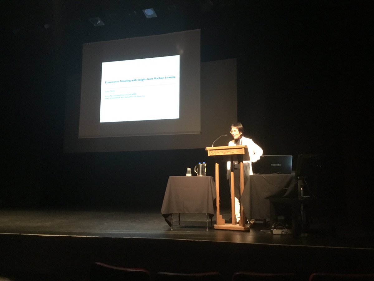 iaae2018's tweet photo. Modelling economic data with insights from machine learning by Serena Ng #iaae2018 https://t.co/UScBoylOs3