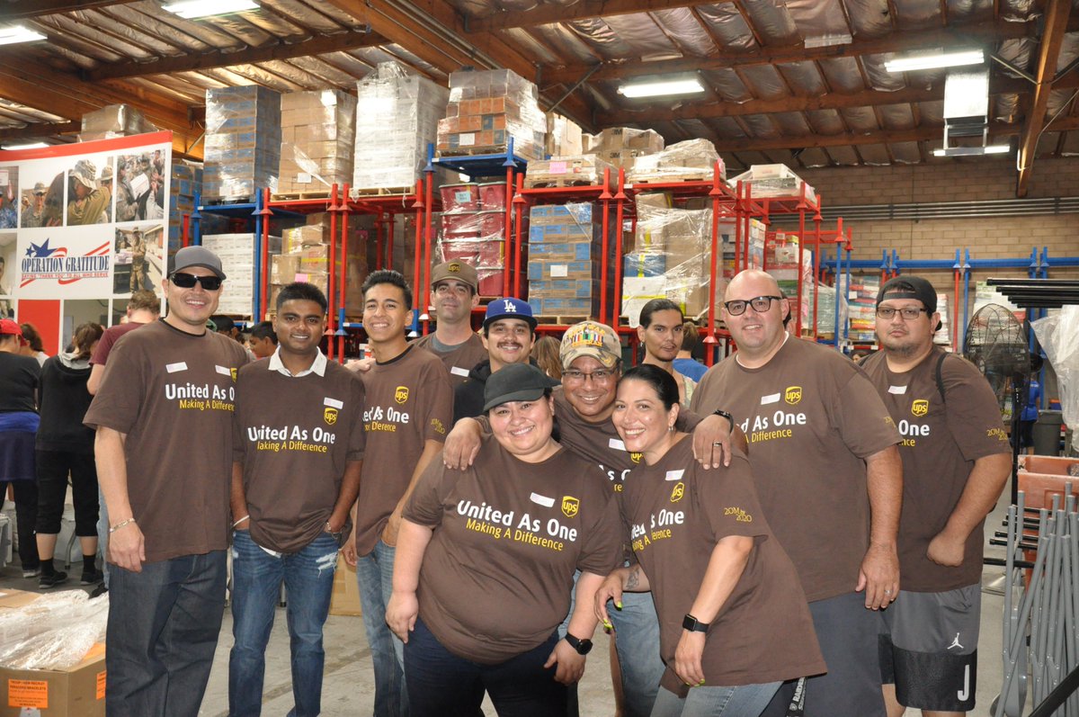Operation Gratitude (@opgratitude) on Twitter photo Thank you <a href="/SF_Twilight/">San Fernando Twilight</a> <a href="/VanNuysTwilight/">Van Nuys Twilight</a> @SouthCalUPSers for volunteering at #OperationGratitude! We're grateful for your hard work and support! #giveback #TogetherUPS Thank you <a href="/SF_Twilight/">San Fernando Twilight</a> <a href="/VanNuysTwilight/">Van Nuys Twilight</a> @SouthCalUPSers for volunteering at #OperationGratitude! We're grateful for your hard work and support! #giveback #TogetherUPS