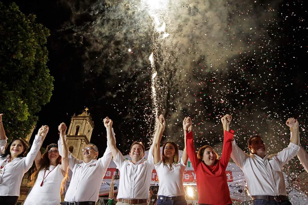 LeonelEscA's tweet photo. ¡Gracias a los 10,000 vallisoletanos que me acompañaron al gran cierre de campaña! El objetivo es muy claro: ganar la elección y abrir las puertas del palacio municipal de Valladolid para todos ¡Juntos lo vamos a lograr! https://t.co/YQMK2D12G6