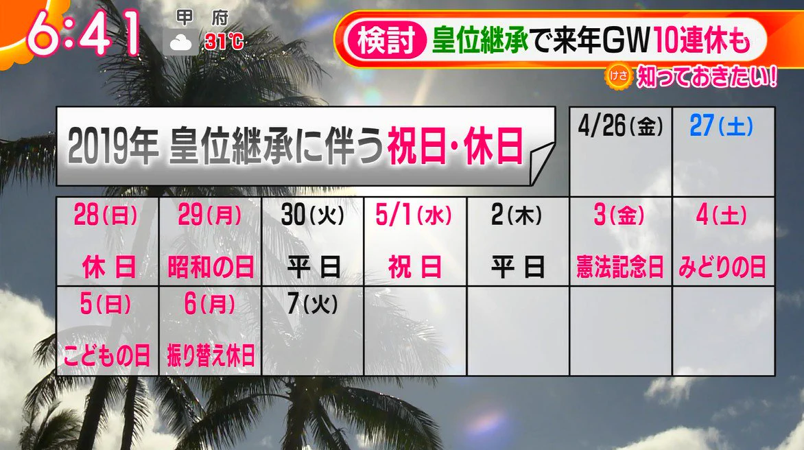 まるでオセロ？祝日に挟まれた平日は休日になるという事実ｗｗｗ