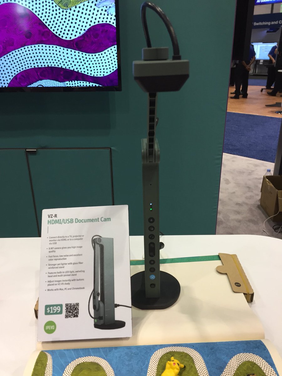 I am here with IPEVO at ISTE 2018 (24th-27th June), booth 2308. Come check out their cool and exciting new products! #IPEVO #ISTE18 #ISTE2018 ipevo.com/iste2018