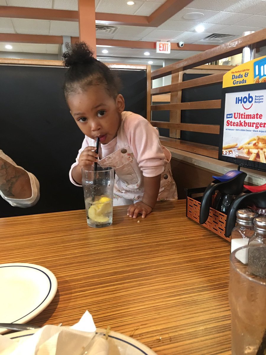 asiasalley's tweet photo. My niece wasn't feeling the lemon water https://t.co/Sf0753JX6h