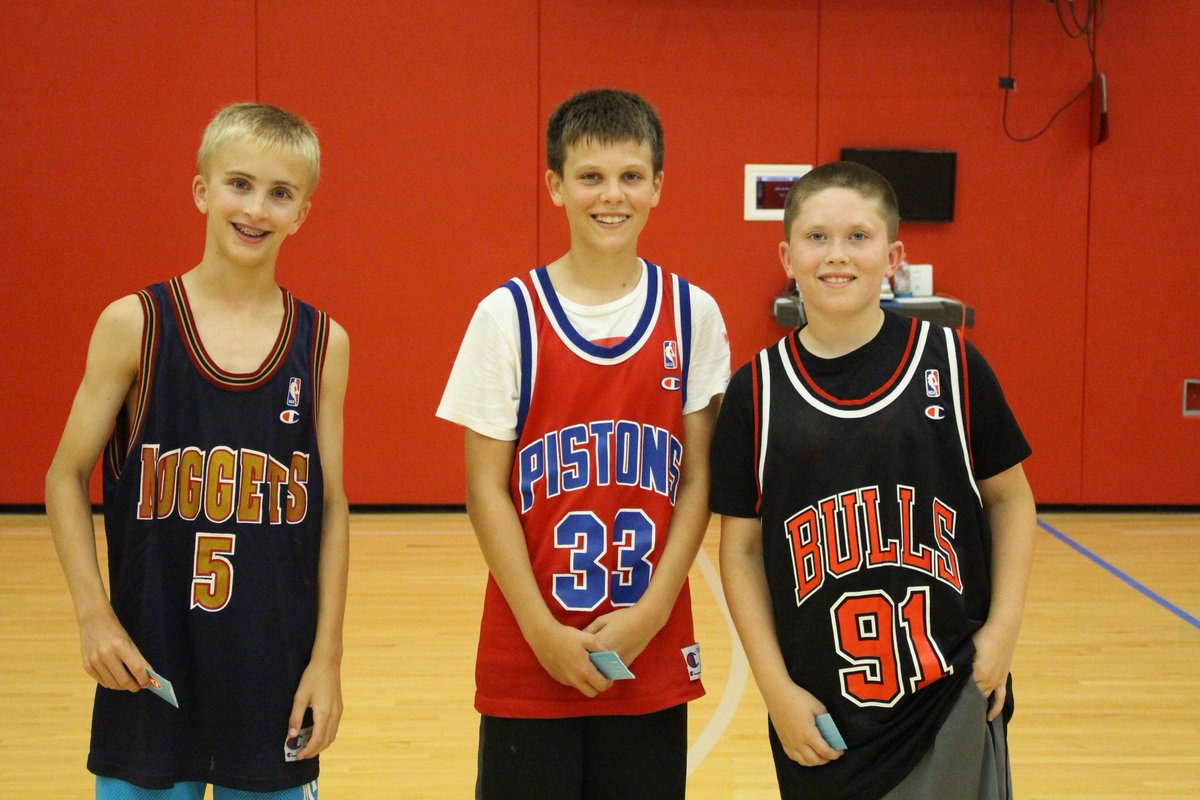 TimMilesBBCamps's tweet photo. Jersey Day at @CoachMiles  🏀 Camps...@realgranthill33, @dennisrodman and @JalenRose - 3⃣ of the best throw backs today‼️ https://t.co/mJJjqYPOZJ