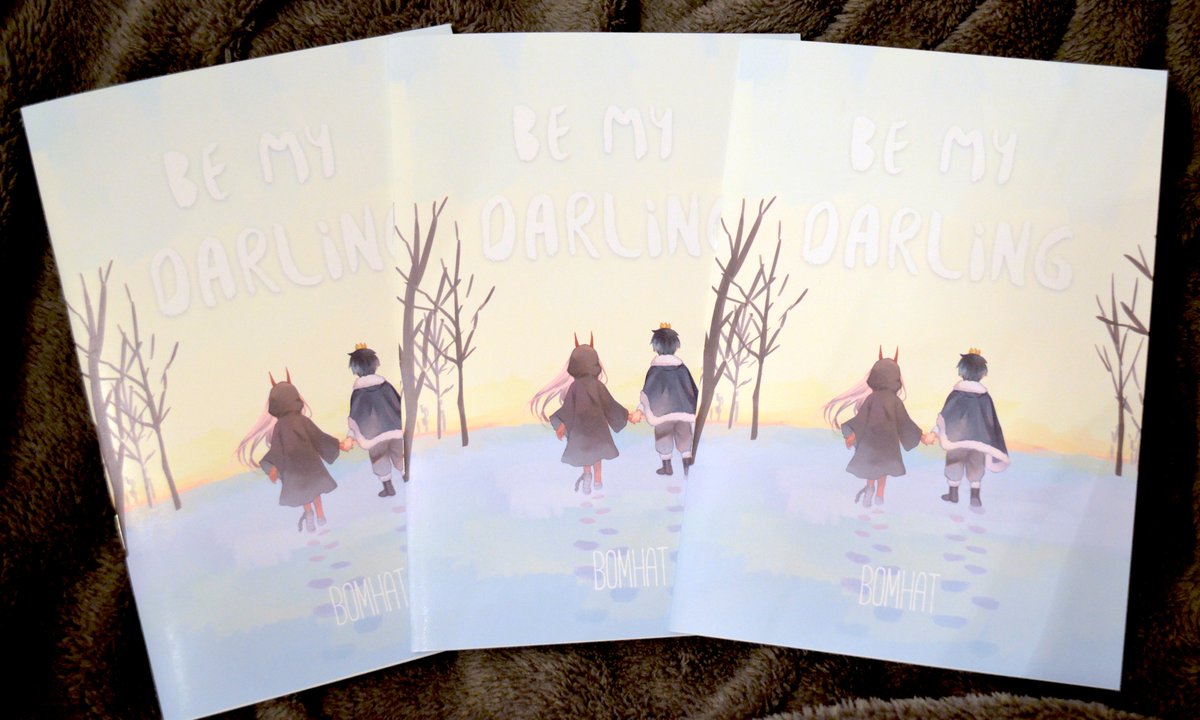 made me some darling in the franXX fanbooks available at AX! #ダリフラ 