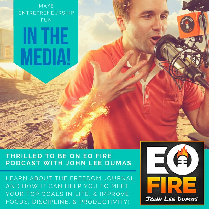 kathryntkemp's tweet photo. The key to #productivity is to take action EVERY day. Listen to this interview with @johnleedumas. We talk about #thefreedomjournal and how I achieved up to 250% of my SMART goals related to a #book launch as well as a #podcast. https://t.co/0Pmco3jfPD https://t.co/XQVbPTsOZr