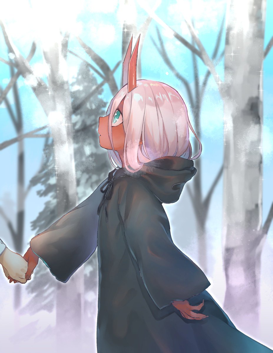 made me some darling in the franXX fanbooks available at AX! #ダリフラ 