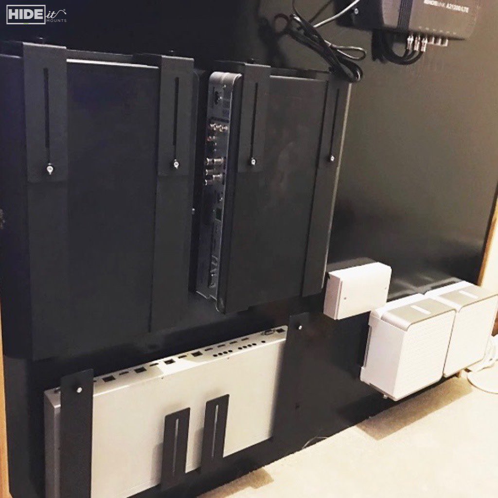 HIDEitMounts's tweet photo. The team at @Dizzyfish in Scotland do some incredible work! They frequently use our mounts to create "vertical racking" for their customers. Thank you for being such amazing #TeamHIDEit partners! 🤝 https://t.co/1GA2OytiSM