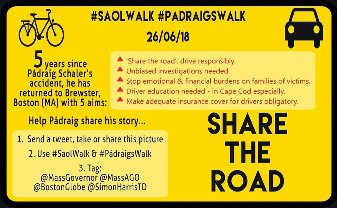 NiamhNiChroinin's tweet photo. 5 bliana ar aghaidh &amp; ar ais arís 🚲 #SaolWalk #PadraigsWalk https://t.co/cqjmKAqLft