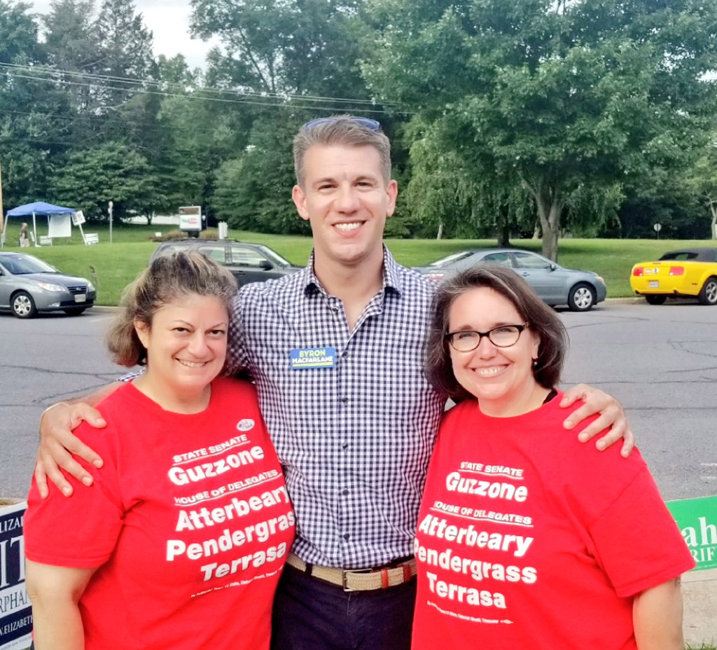 ByronMacfarlane's tweet photo. Talking with voters all over #HoCoMD today. Love seeing some of my favorite people! #MDPrimary https://t.co/K7i0F5M2Dt