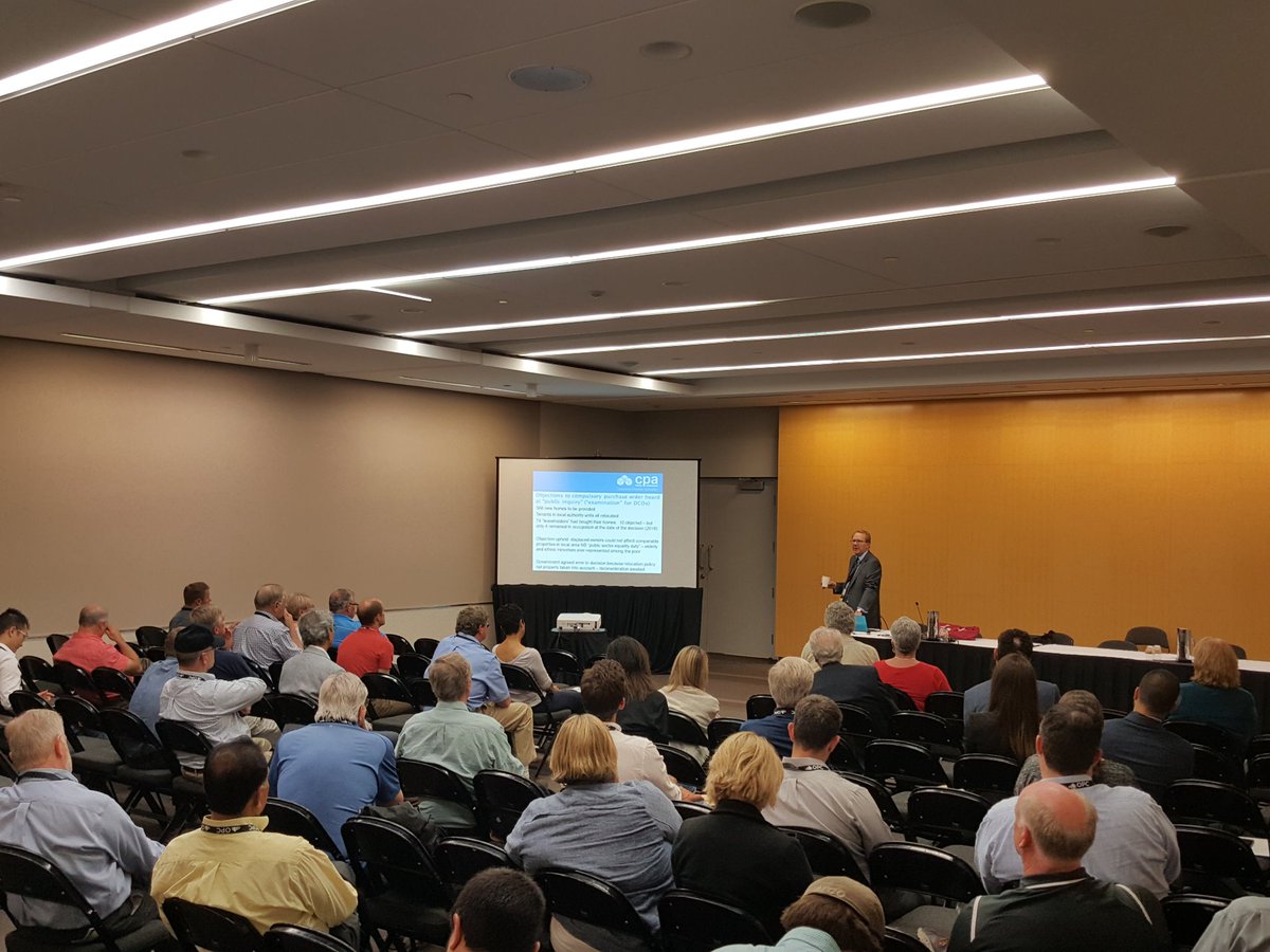 LingemanJim's tweet photo. Amazing presentation, Recent Infrastructure Projects and Proposals on the UK by none other than Meyric Lewis!!! #irwa2018 https://t.co/Z85tvb3REy