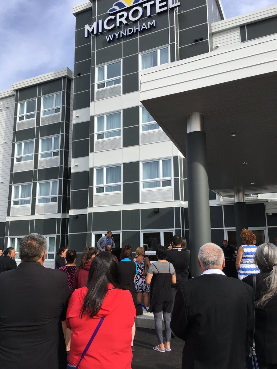 Opening Microtel Val-d’or with <a href="/MasterBUILTltd/">MasterBUILT Hotels</a> and Tawich Development Corp and James Bay Eeyou