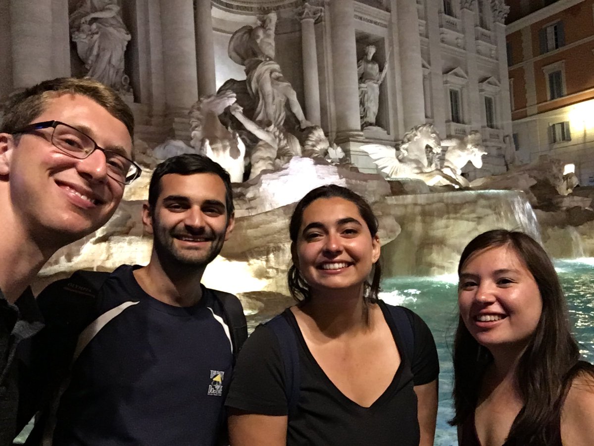 UD_Takes_Europe's tweet photo. Sistine Chapel, St. Peter’s Basilica, Spanish Steps, and Found Another UD ChemE Abroad! https://t.co/5jO2qkxQ5D
