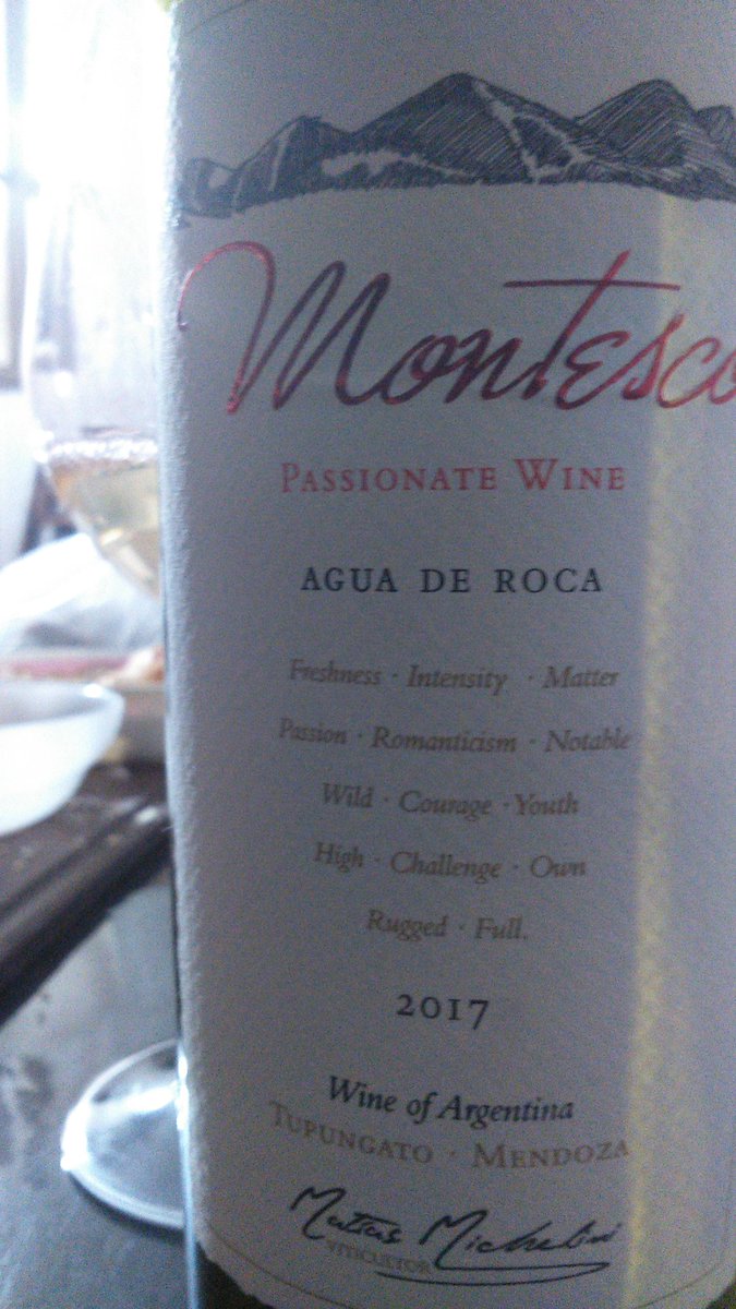Hoy me parece un gran día para beber este vinazo!
